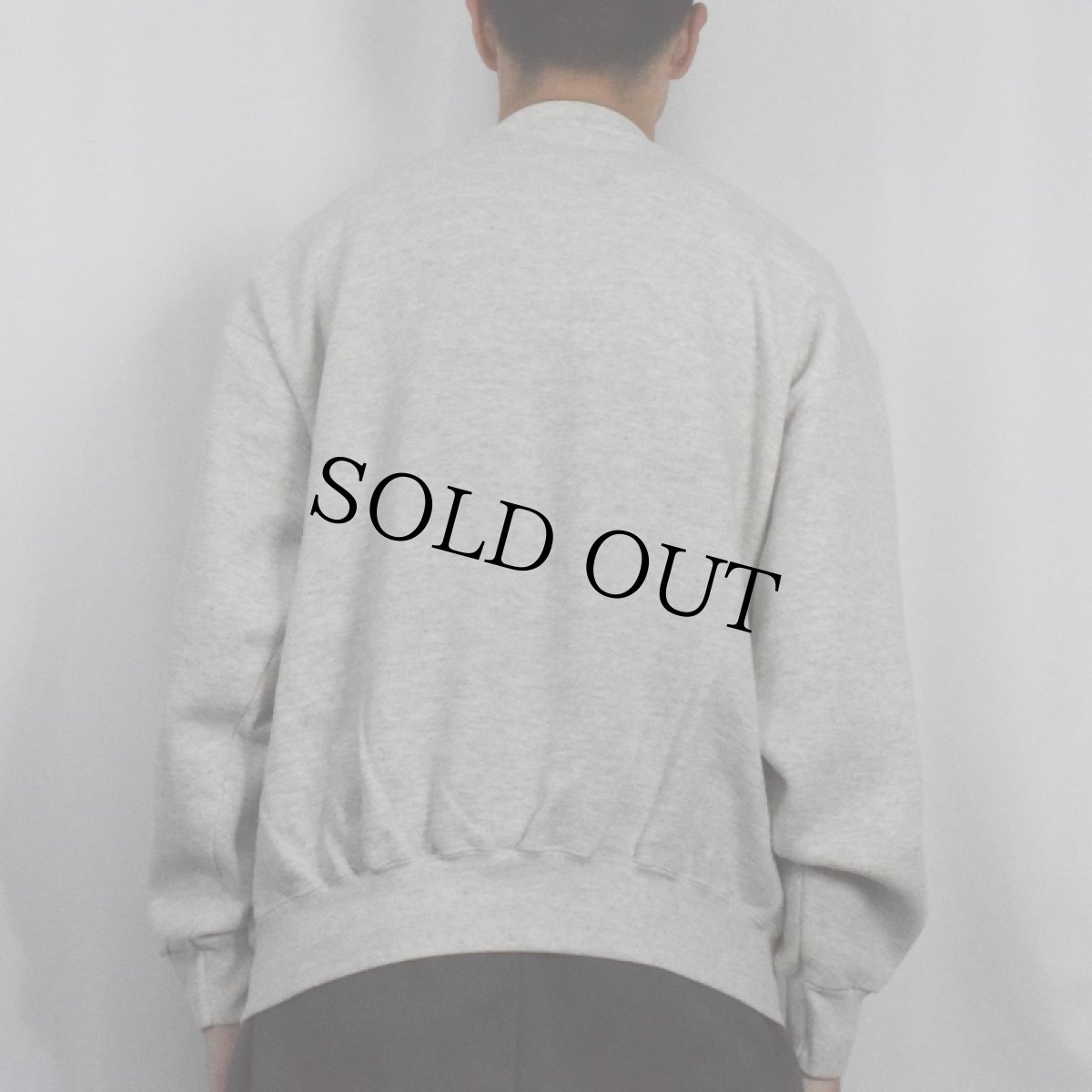 画像3: 90's Indians USA製 プリントスウェット XL (3)