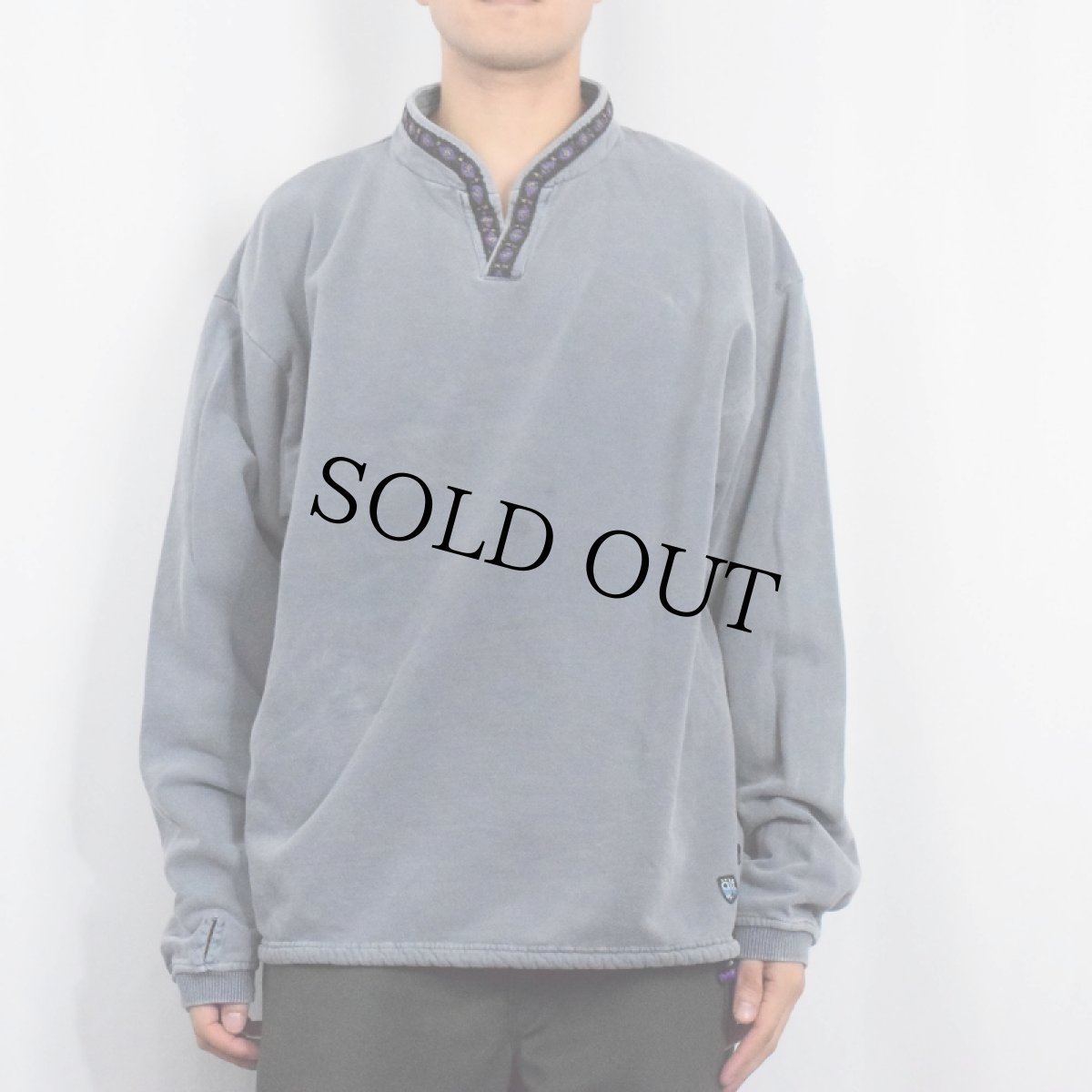 画像2: 90's alf チロリアンテープ スウェット XXL (2)