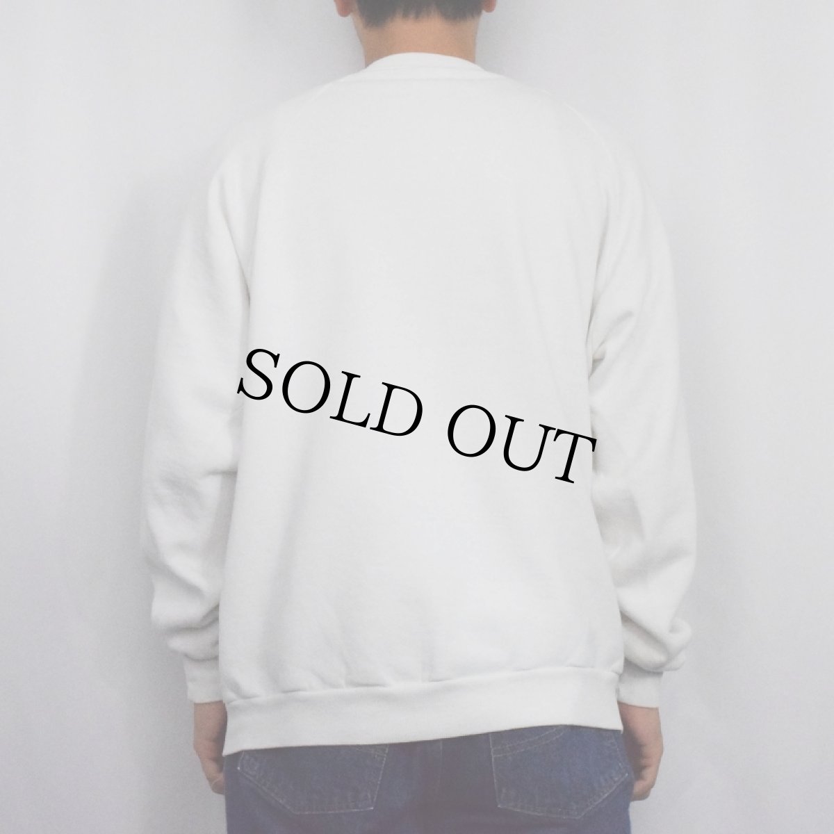 画像3: 80〜90's Disney MICKEY MOUSE USA製 キャラクタープリントラグランスウェット ONESIZE (3)