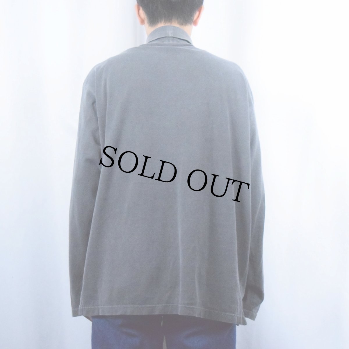 画像3: 90's J.CREW USA製 タートルネックロンT L (3)