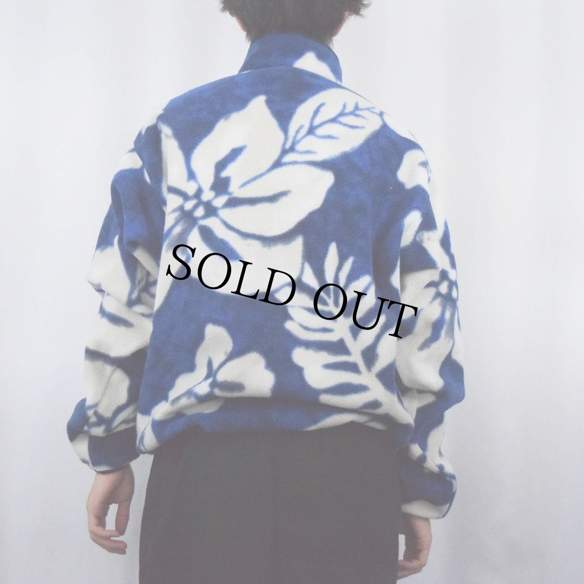 画像3: 2015SS Patagonia ハイビスカス柄 スナップT L (3)