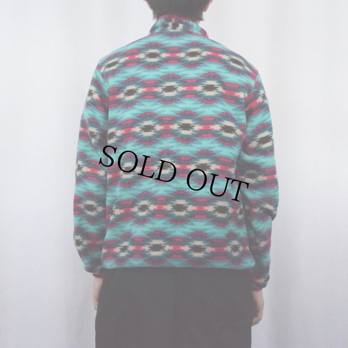 画像3: 2015AW Patagonia ネイティブ柄 スナップT L (3)