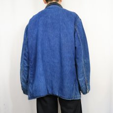 画像3: 60's Sears ブランケットライナー デニムカバーオール (3)