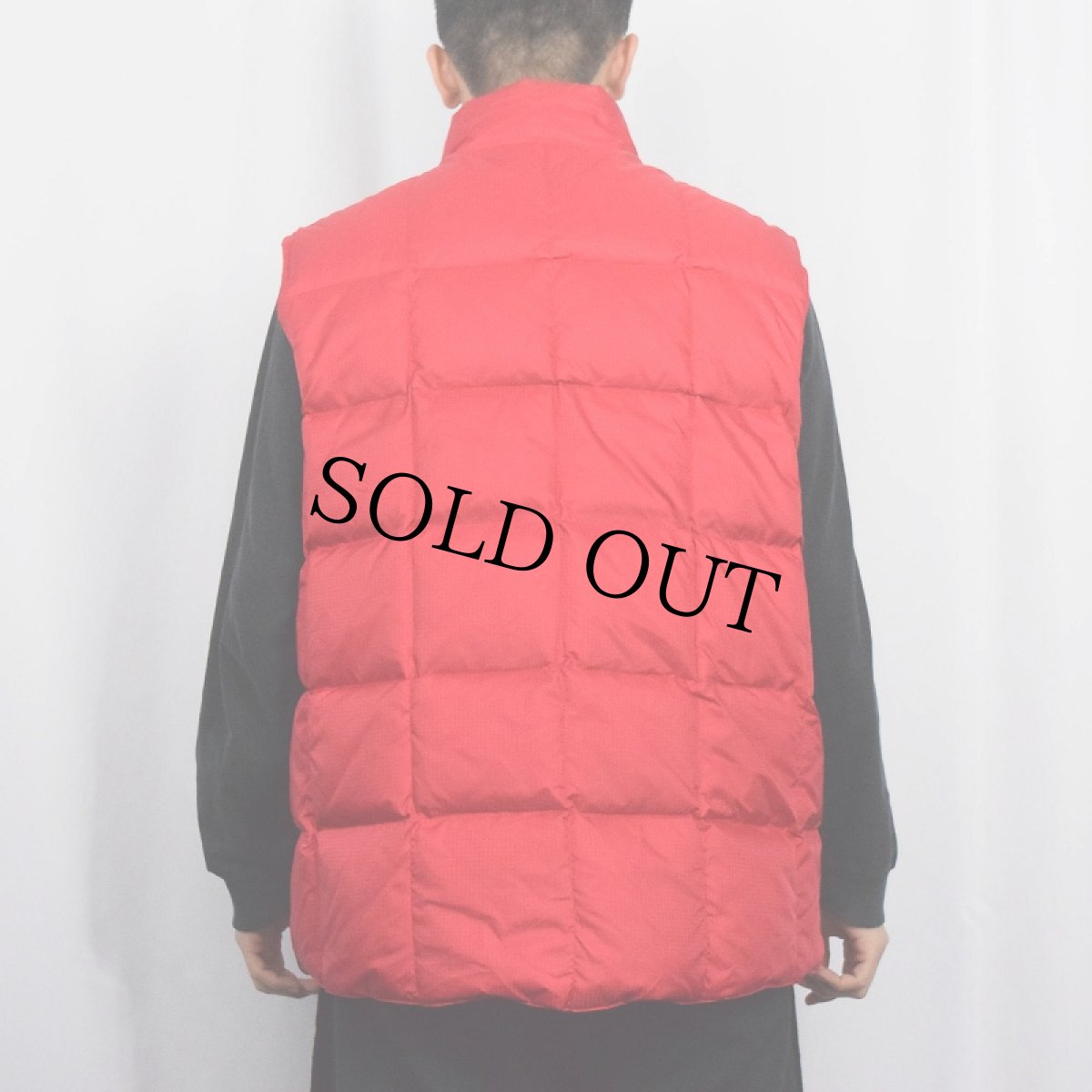 画像4: LANDS' END リバーシブル グースダウンベスト L (4)