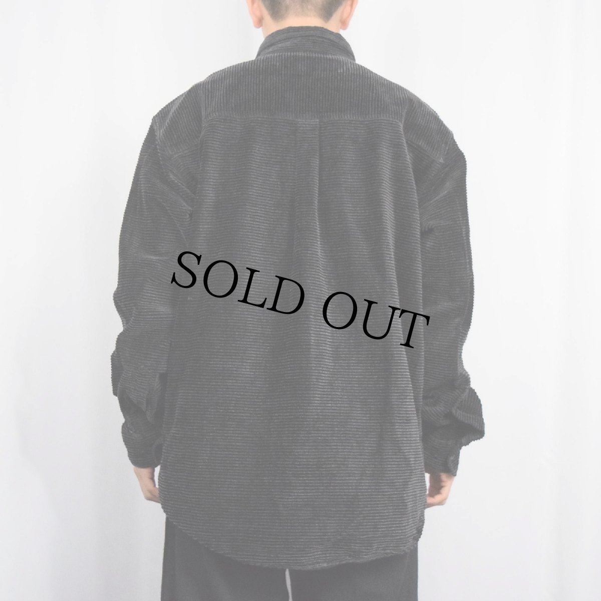 画像3: Wear First 横畝コーデュロイシャツ L (3)