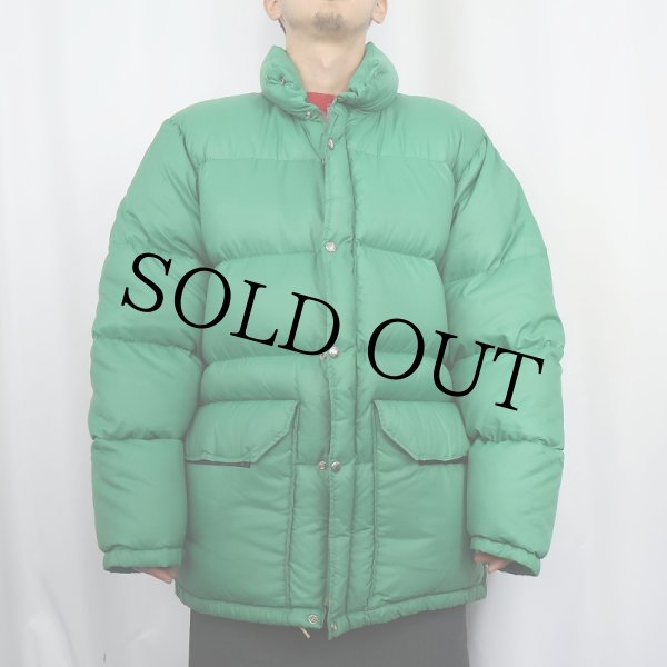 THE NORTH FACE SUMMIT 蛍光グリーン ダウンジャケット 70年代 70s ザノースフェイス 緑 グリーン | ビンテージ古着屋