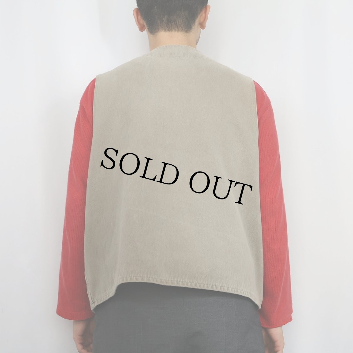 画像3: 90's FILSON USA製 モールスキンベスト (3)