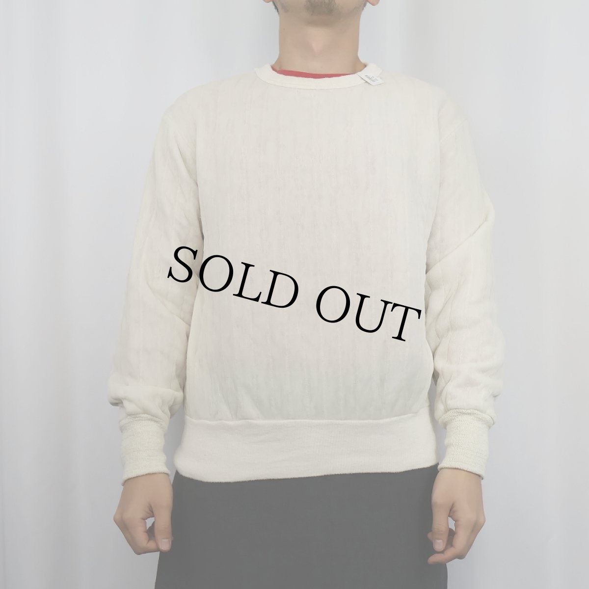 画像2: 60〜70's Hollofil 808 キルティングプルオーバー SIZE42-44 (2)