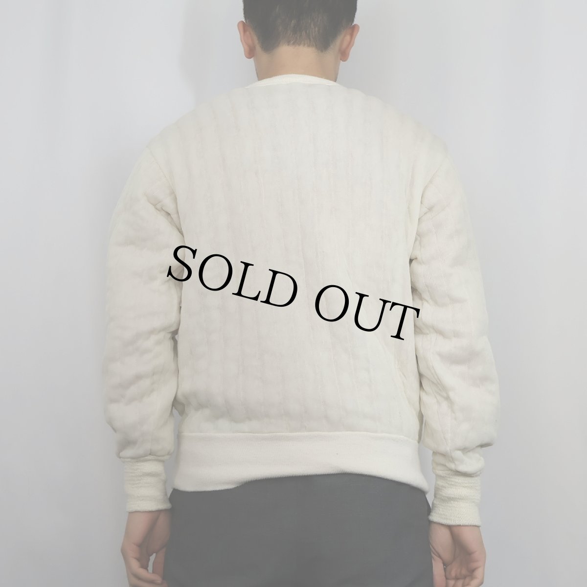 画像3: 60〜70's Hollofil 808 キルティングプルオーバー SIZE42-44 (3)