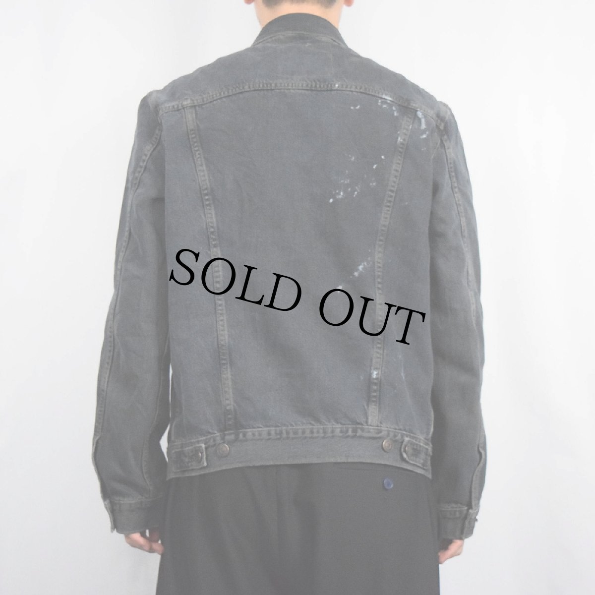 画像3: Levi's 72334 後染め デニムジャケット M (3)