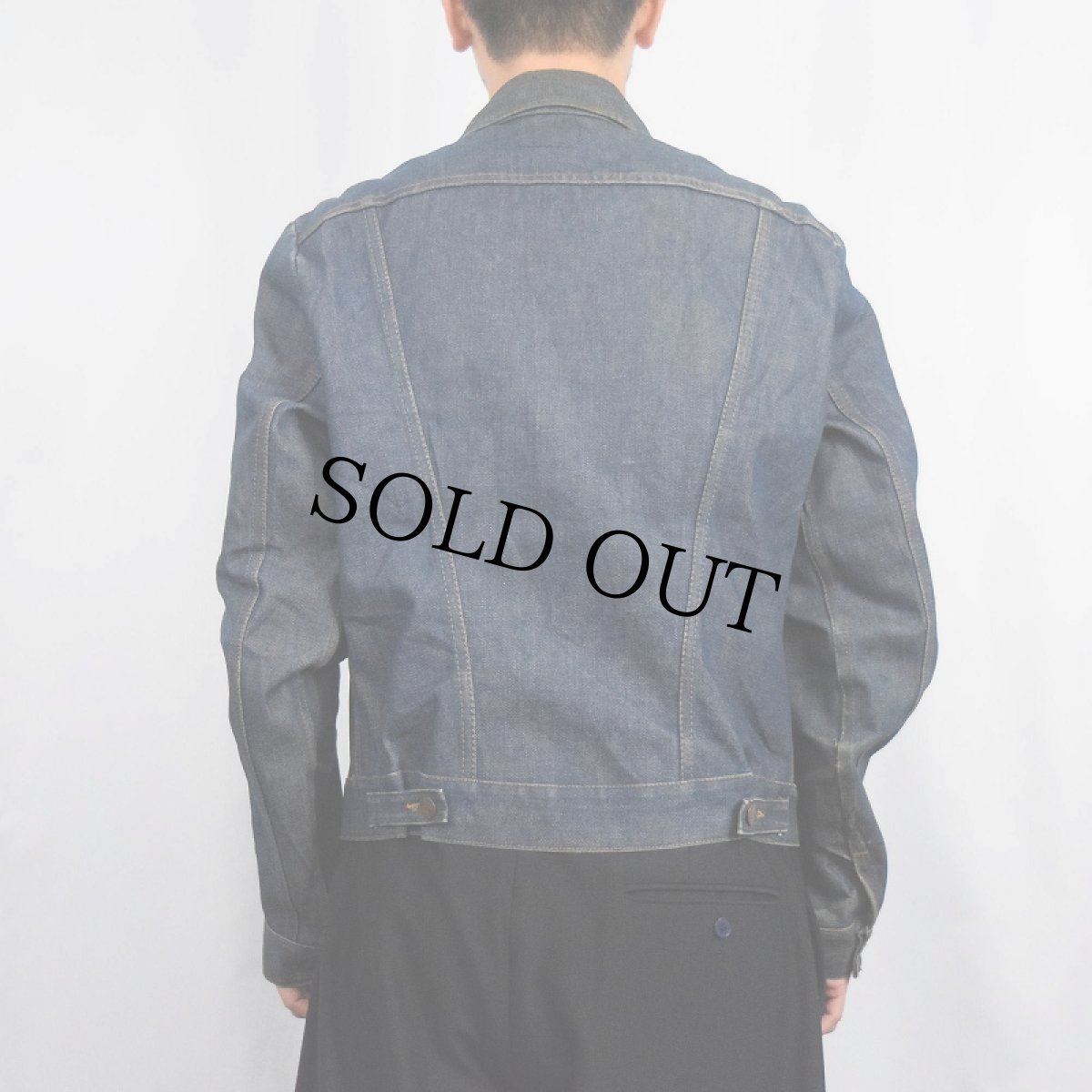 画像3: 70's Wrangler 124MJ USA製 デニムジャケット SIZE40 (3)