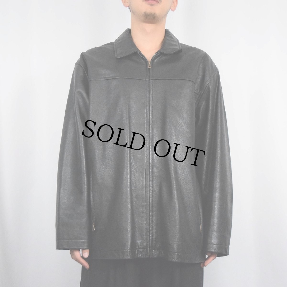 画像2: BRITCHES レザージャケット BLACK M (2)