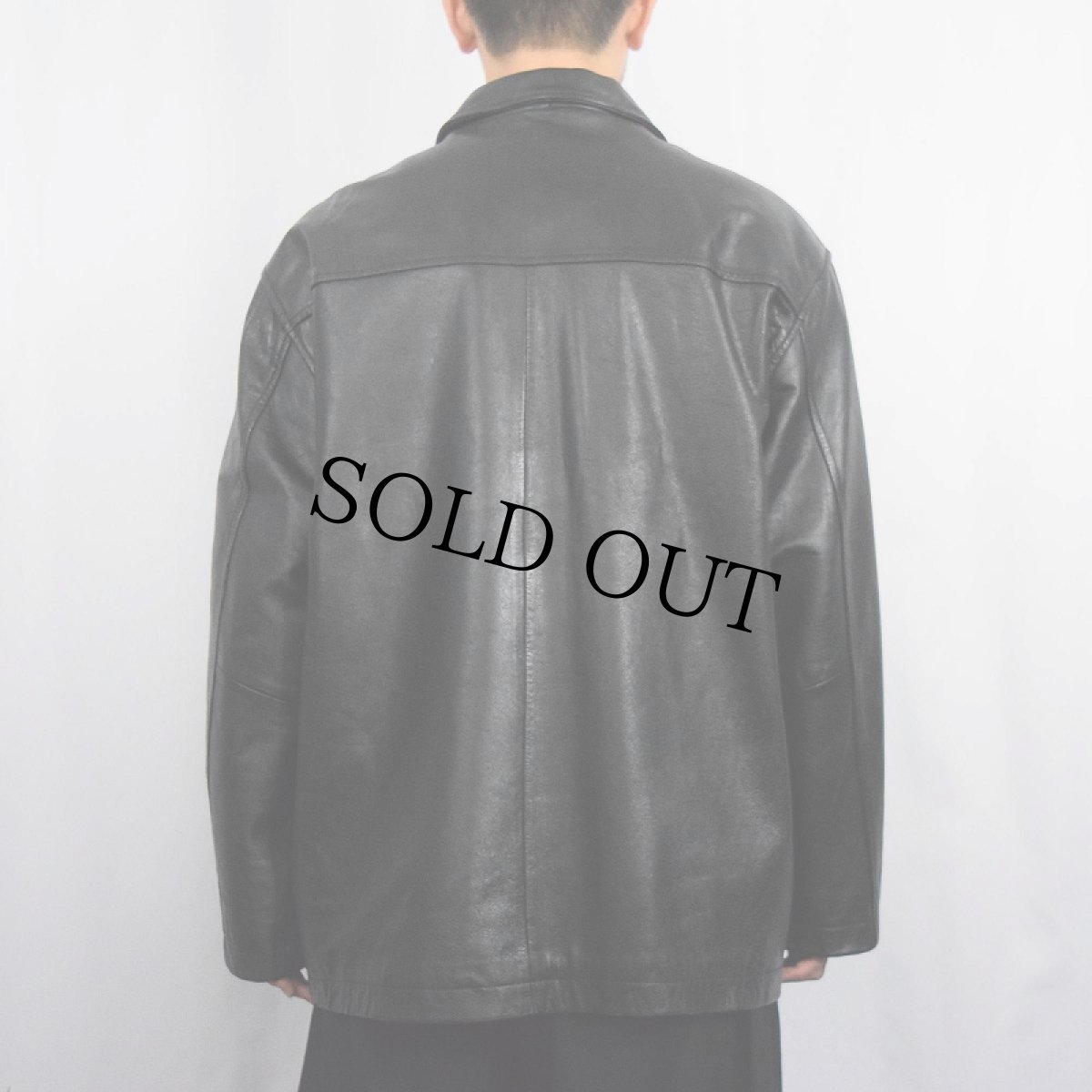 画像3: BRITCHES レザージャケット BLACK M (3)