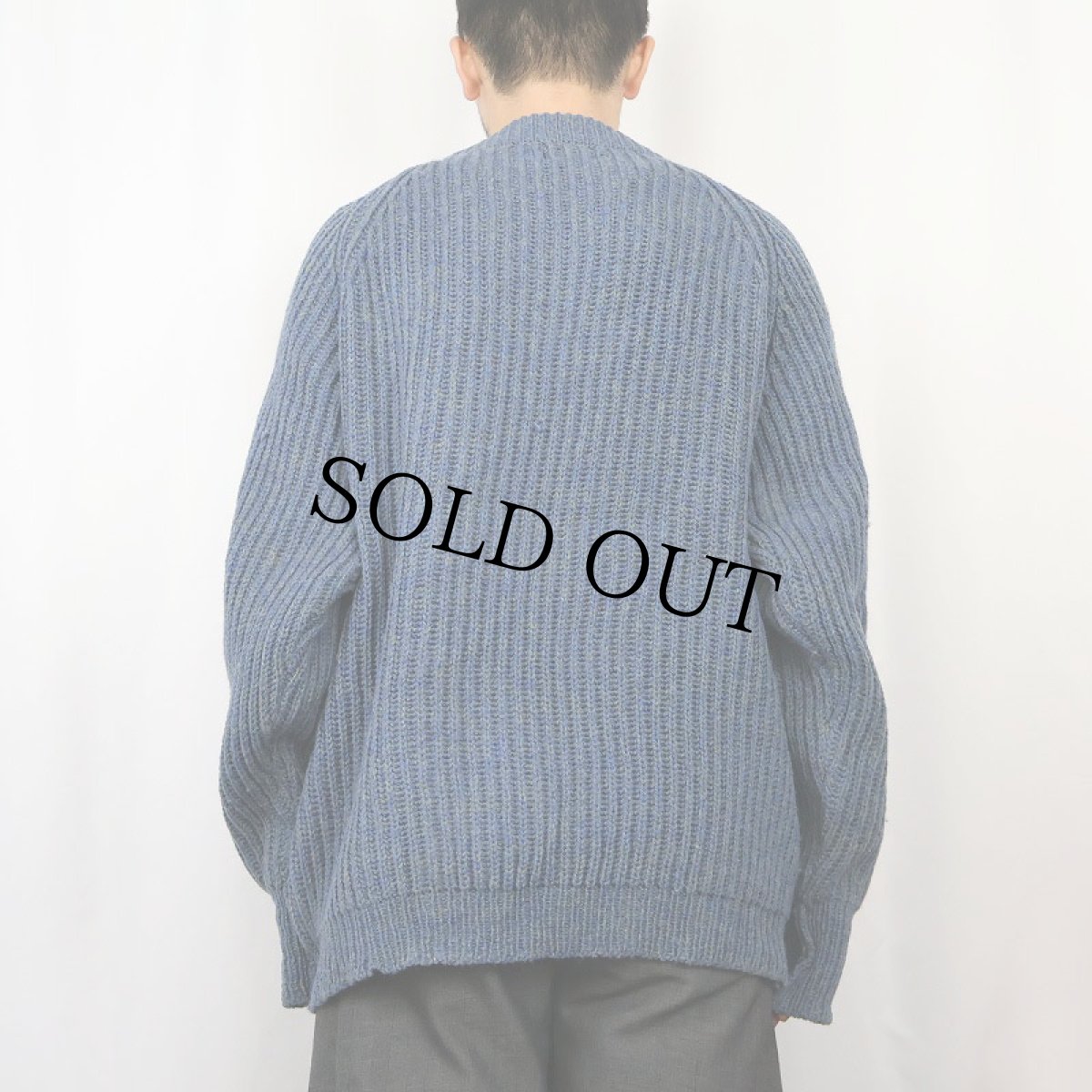 画像3: 70's JAMES PRINGLE SCOTLAND製 ミックスカラー ウールニットセーター XL (3)