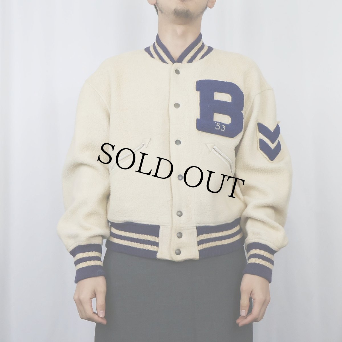 画像2: [Customer Only]50's BUTWIN パッチ付き ボアスタジャン (2)