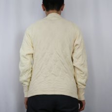 画像3: 50's HANES チンスト付き キルティング ジップジャケット M (3)