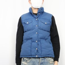 画像2: 80's THE NORTH FACE 茶タグ USA製 ダウンベスト L (2)