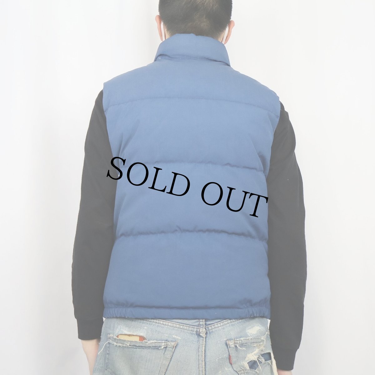 画像3: 80's THE NORTH FACE 茶タグ USA製 ダウンベスト L (3)