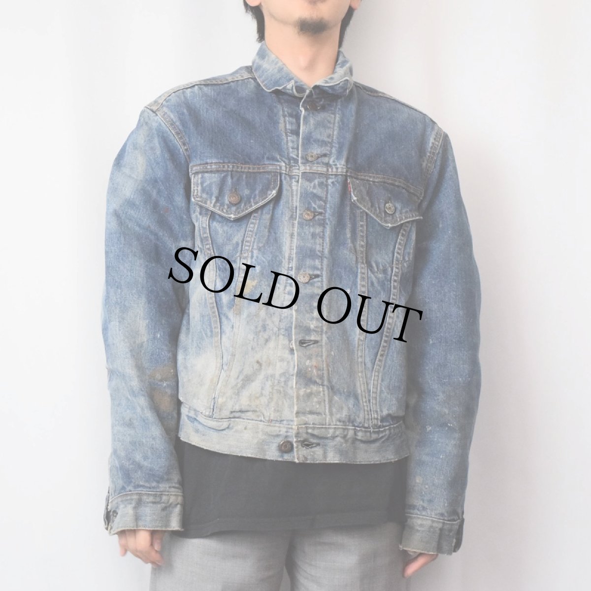 画像3: 60's LEVI'S 70505-0317 ブランケットライナー デニムジャケット  (3)