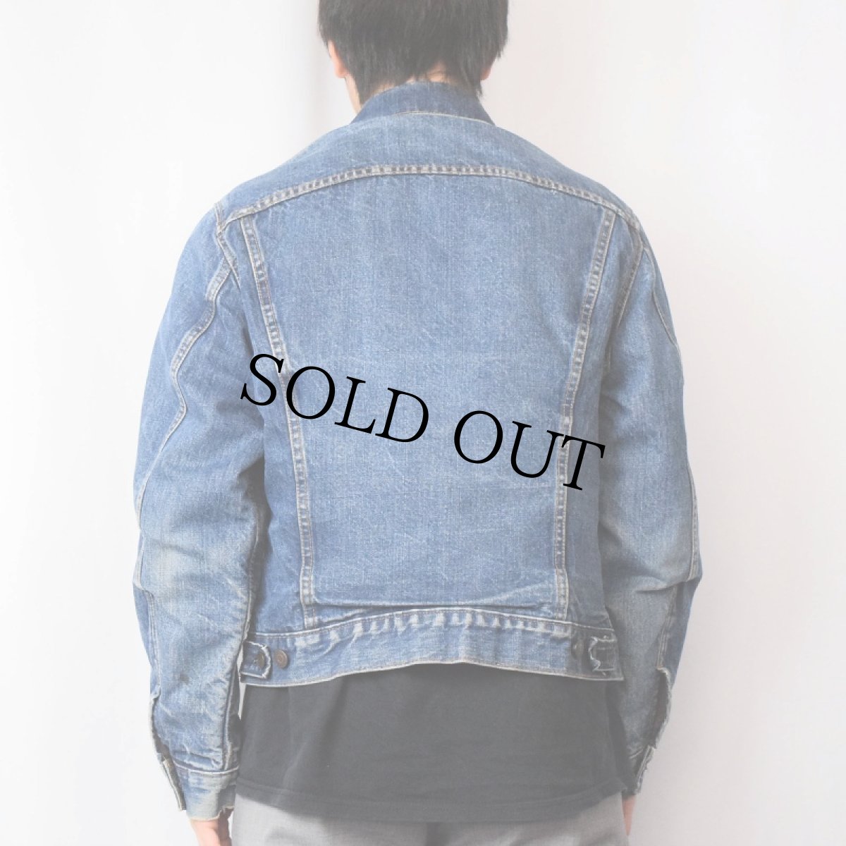 画像3: 60's LEVI'S 70505 ブランケットライナー デニムジャケット  (3)