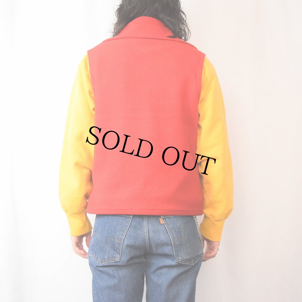 画像3: WAMU Ware USA製 フリースベスト S (3)