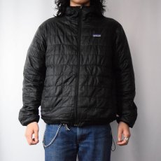 画像2: 2012AW Patagonia マイクロパフフーディー BLACK M (2)