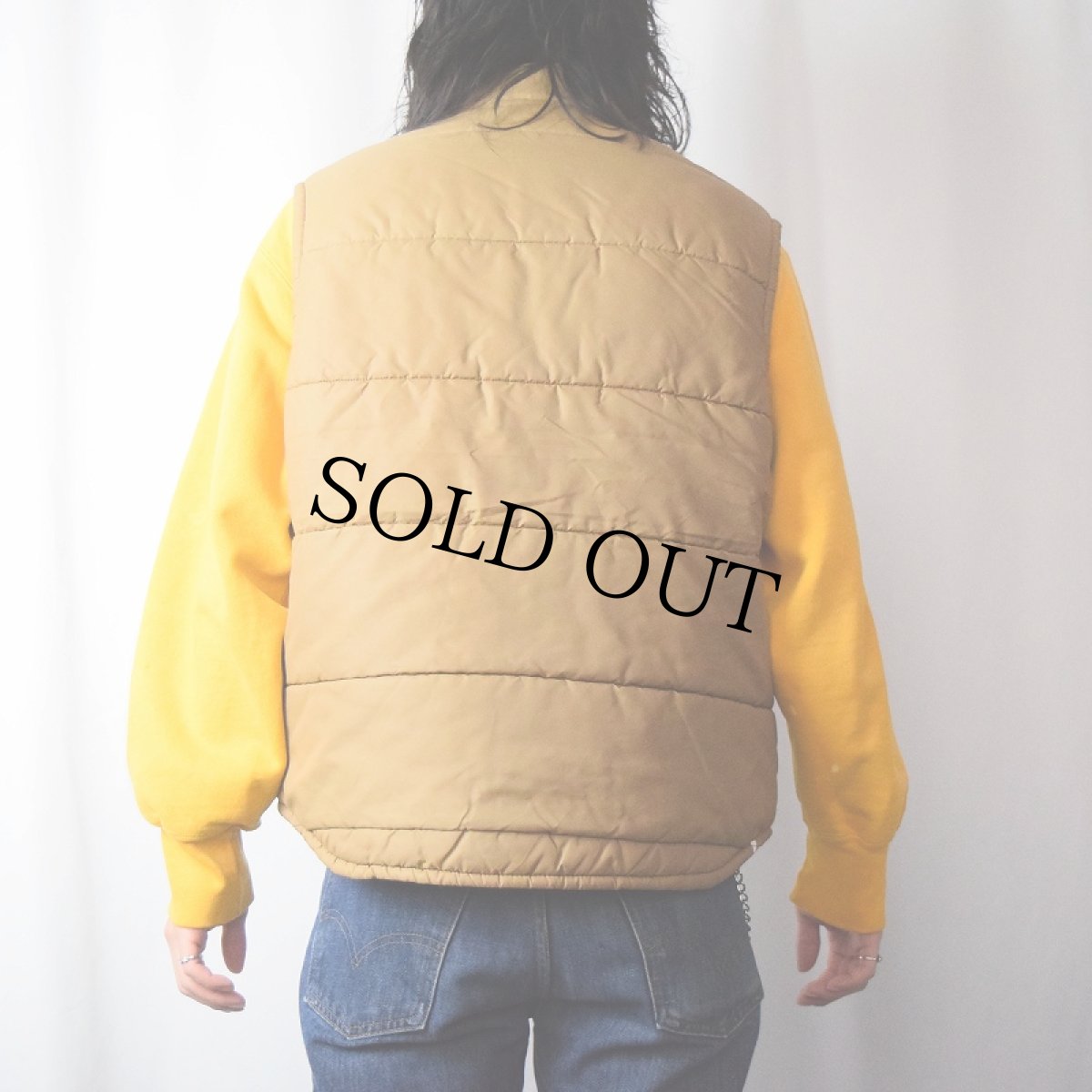 画像3: 70〜80's Lee USA製 "STORM RIDER" 中綿入り ナイロンベスト L (3)