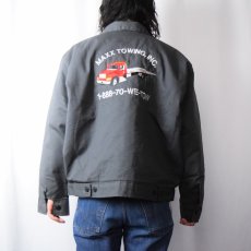 画像4: 90's Wear Guard USA製 "MAXX TOWING, INC." キルティングライナー 刺繍入り ワークジャケット (4)