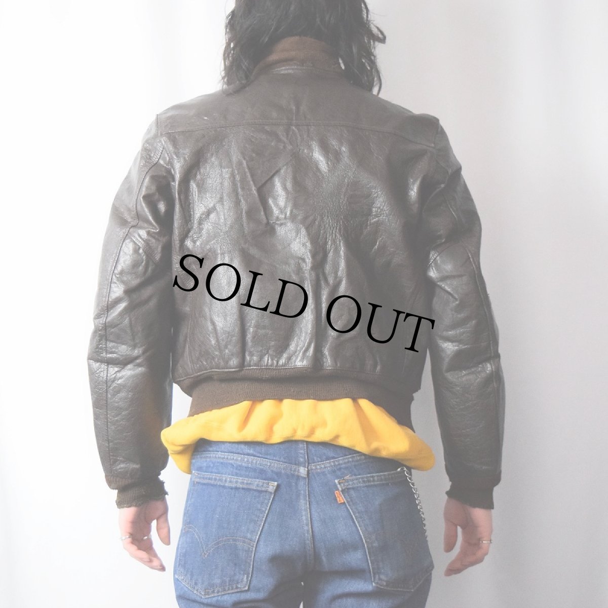 画像3: 60's Field Stream レザージャケット BROWN (3)