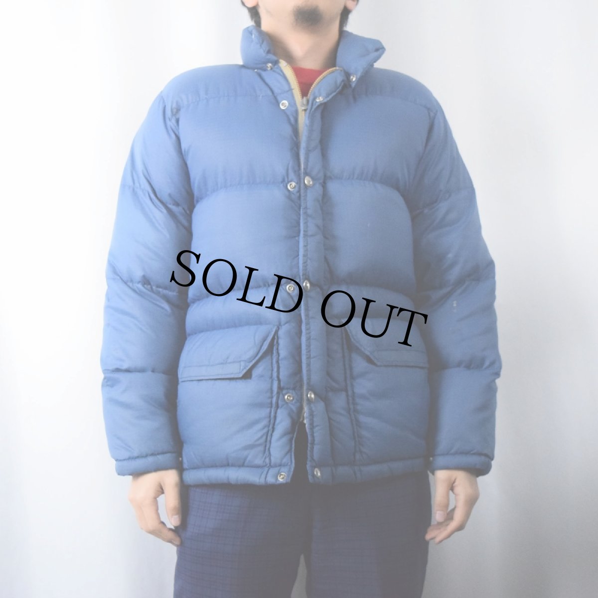 画像2: 70's THE NORTH FACE 茶タグ ダウンジャケット XS (2)