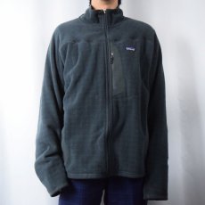 画像2: 2000's Patagonia Rシリーズ R3 POLARTEC フリースジップジャケット XL (2)