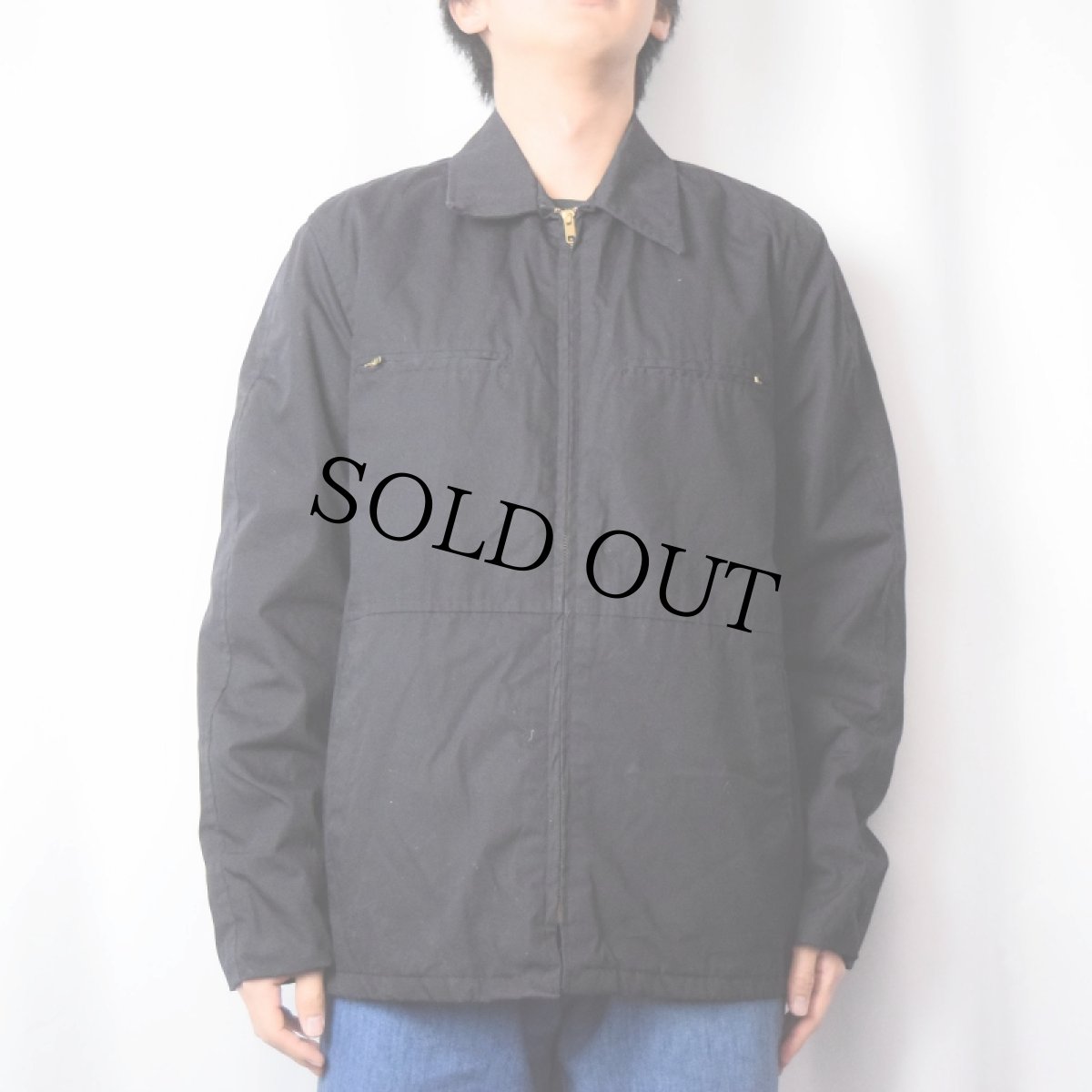 画像2: 70's U.S.NAVY ユーティリティジャケット 42L (2)