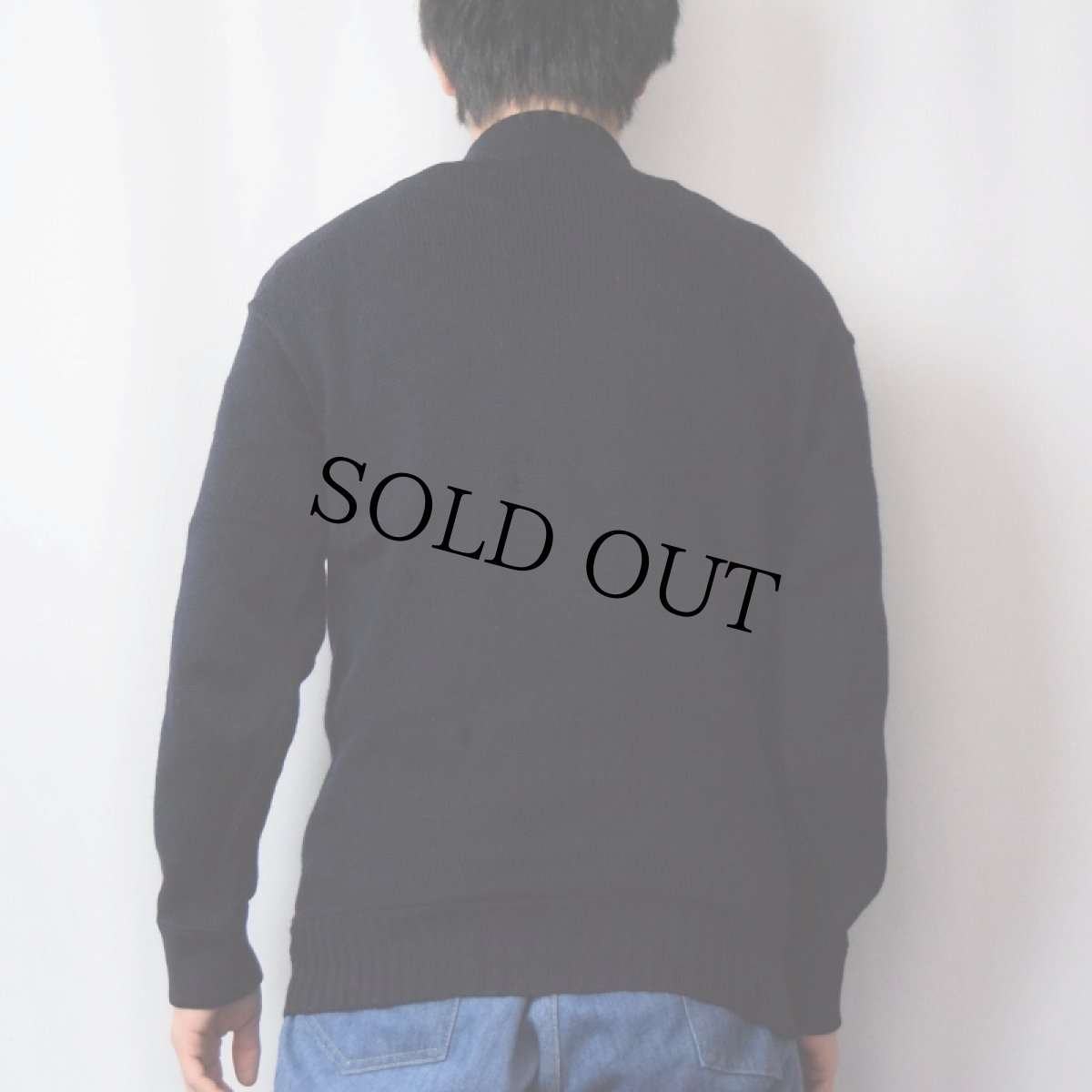 画像3: 70's U.S.NAVY GOBウールニットセーター NAVY LARGE (3)