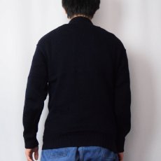 画像3: 70's U.S.NAVY GOBウールニットセーター NAVY LARGE (3)