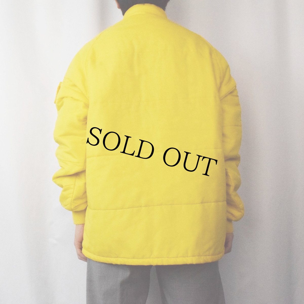 画像6: 70's Swingster "NK" パッチ付き 中綿入り レーシングジャケット L (6)