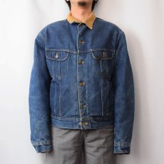 画像2: 70's Lee USA製 "STORM RIDER" ブランケットライナー デニムジャケット SIZE48L (2)