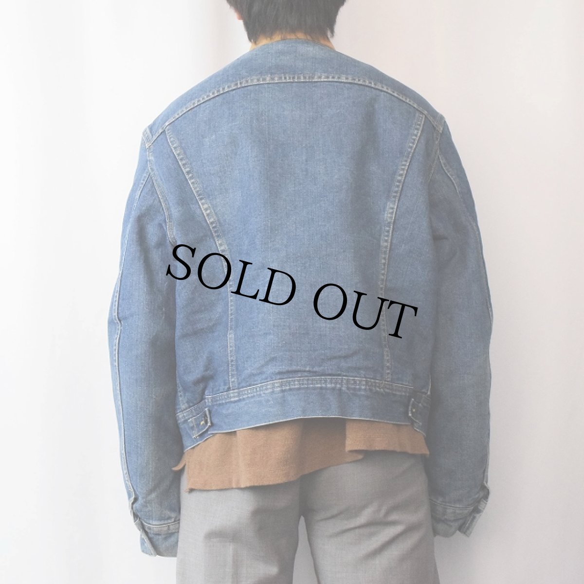 画像3: 70's Lee USA製 "STORM RIDER" ブランケットライナー デニムジャケット SIZE48L (3)