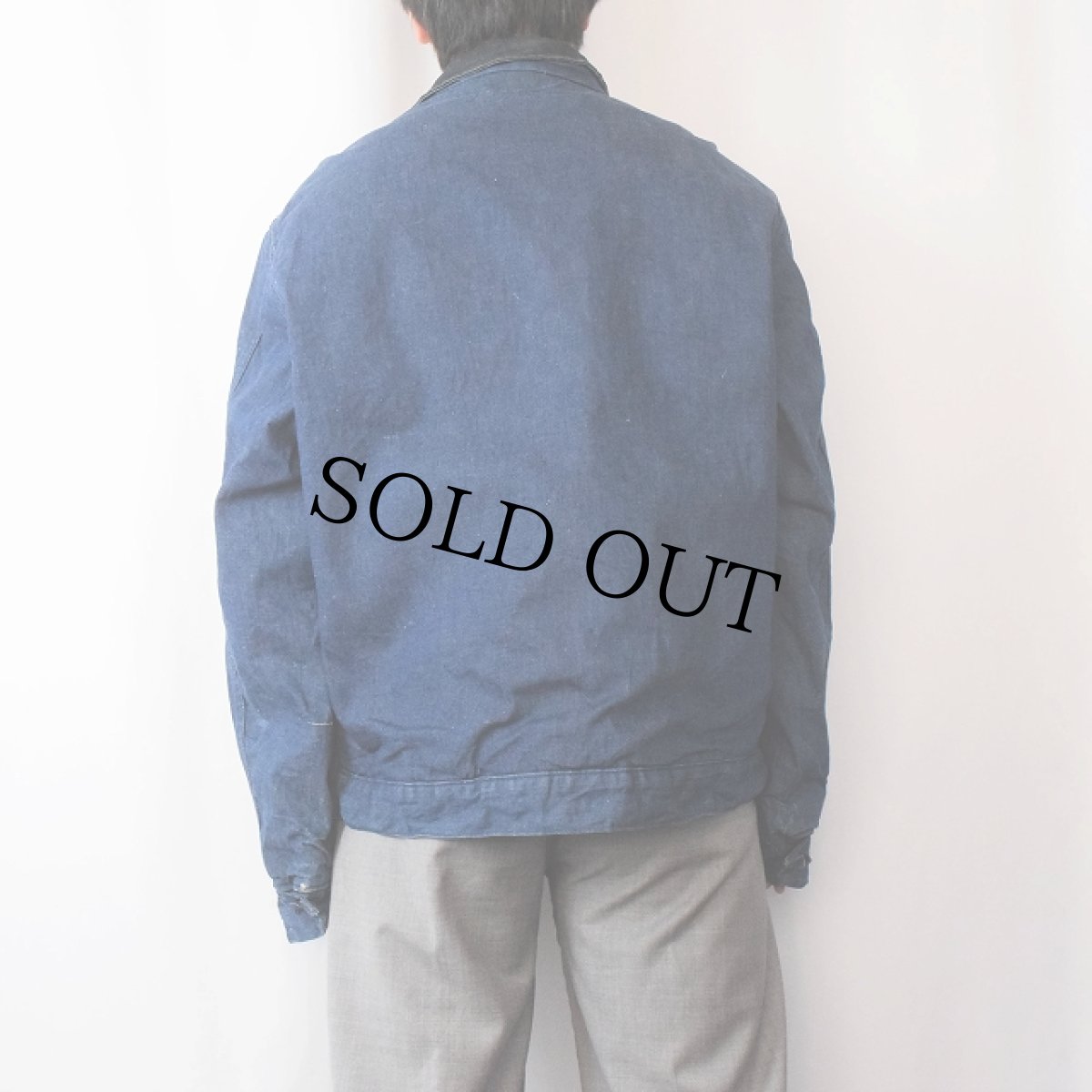 画像3: 70〜80's Sears Work'n Leisure ブランケットライナー デニムカバーオール XL (3)