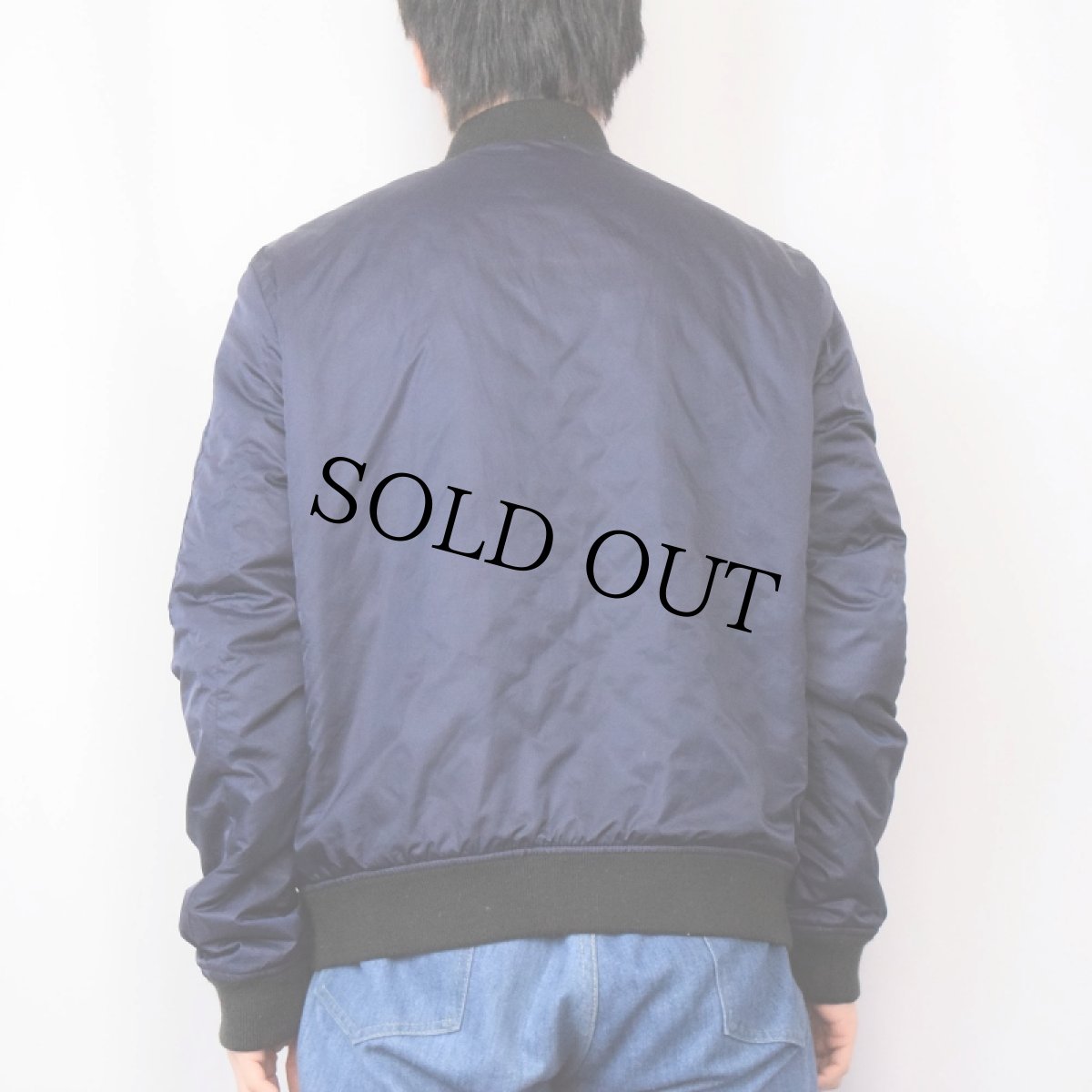 画像3: ARMANI EXCHANGE 中綿入り ジップジャケット NAVY L (3)