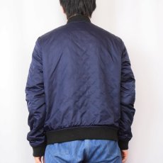 画像3: ARMANI EXCHANGE 中綿入り ジップジャケット NAVY L (3)