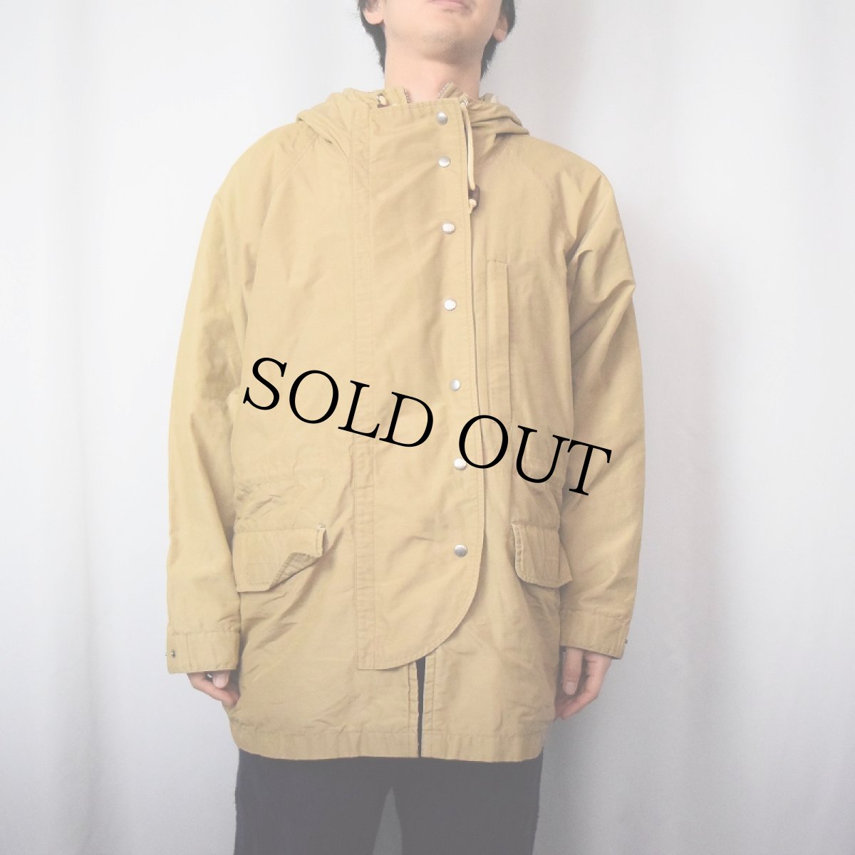 画像2: POLO Ralph Lauren コットン×ナイロン マウンテンパーカー M (2)