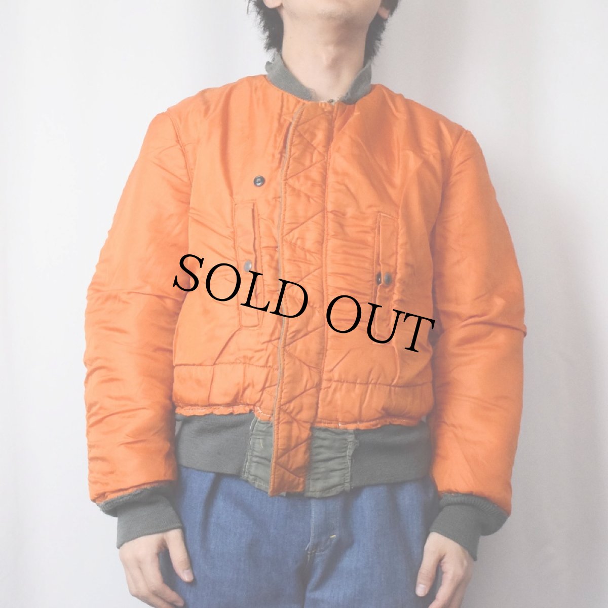 画像5: 60〜70's U.S.AIR FORCE MA-1 フライトジャケット (5)