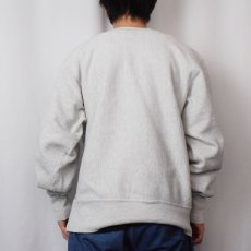 画像3: 90's USA製 REVERSE WEAVE TYPE "IOWA" プリントスウェット L (3)