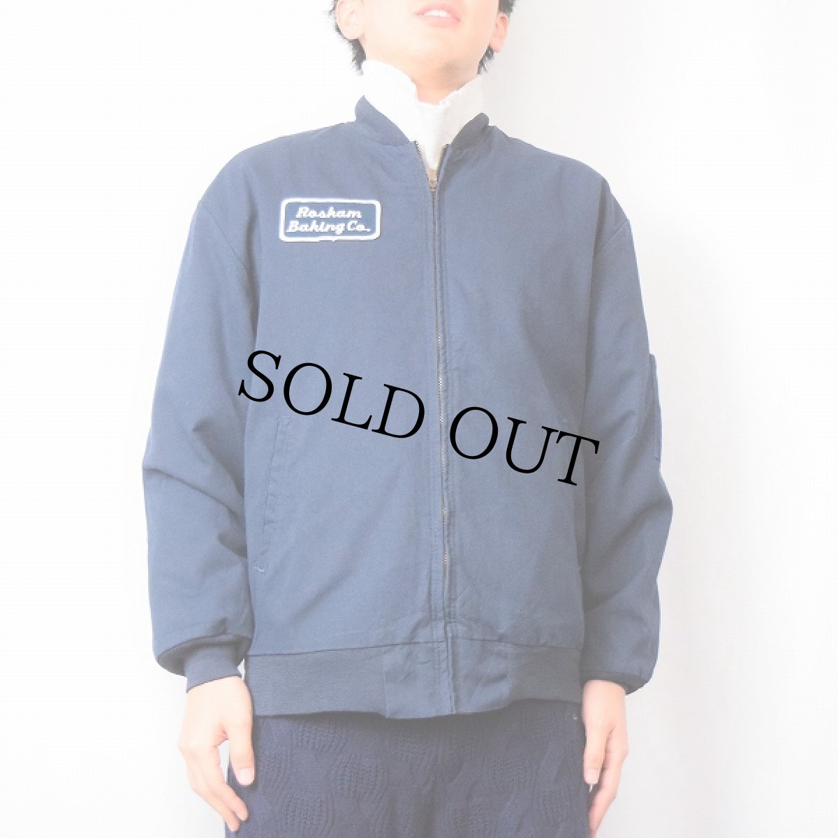 画像2: RED KAP キルティングライナー パッチ付き ワークジャケット M (2)