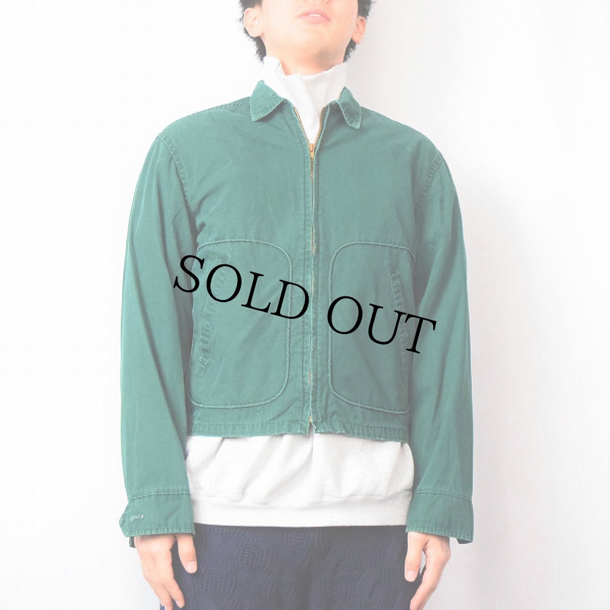 画像2: 60's BOY SCOUTS OF AMERICA コットンスイングトップ M (2)