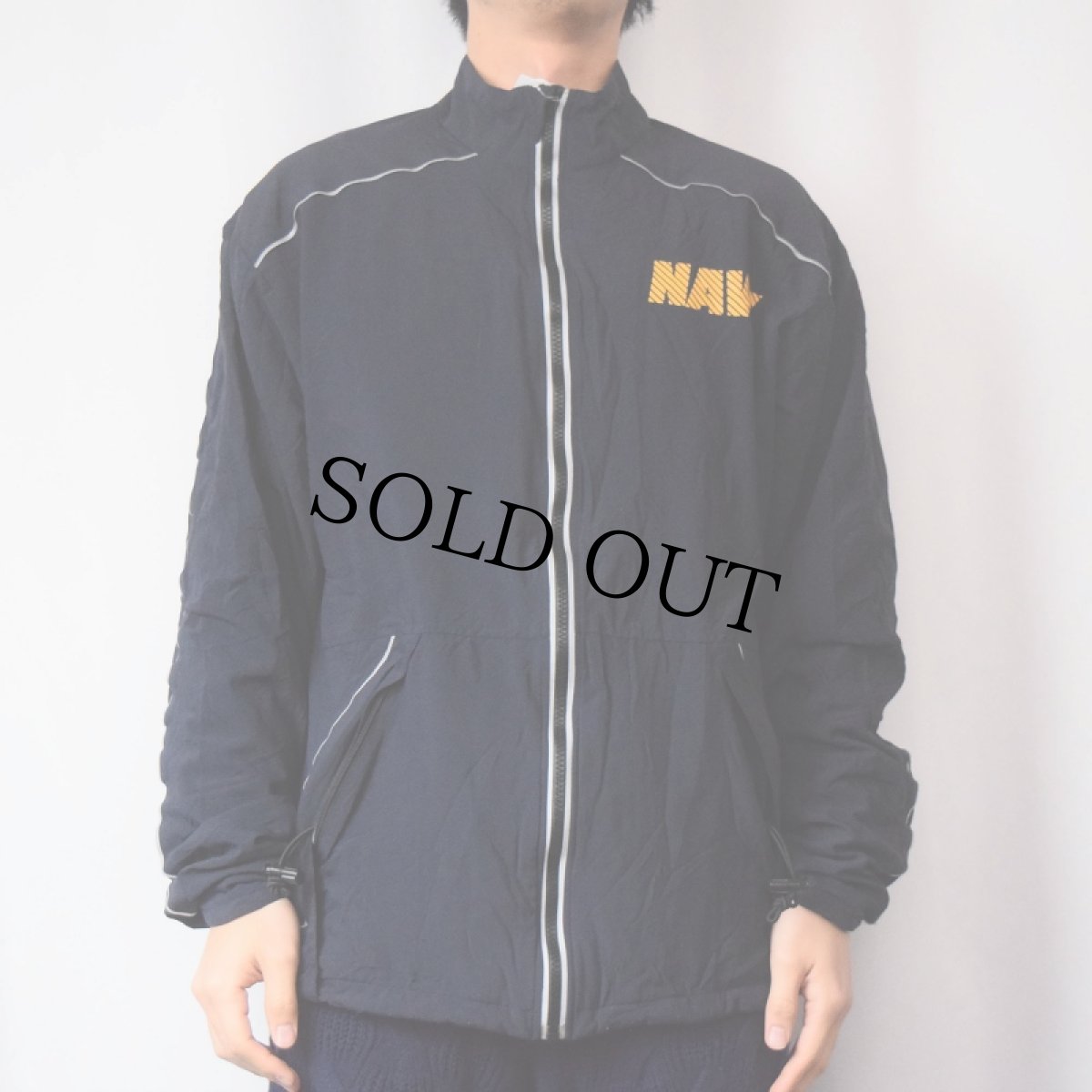 画像3: U.S.NAVY トレーニングジャケット MEDIUM (3)