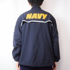 画像4: U.S.NAVY トレーニングジャケット MEDIUM (4)