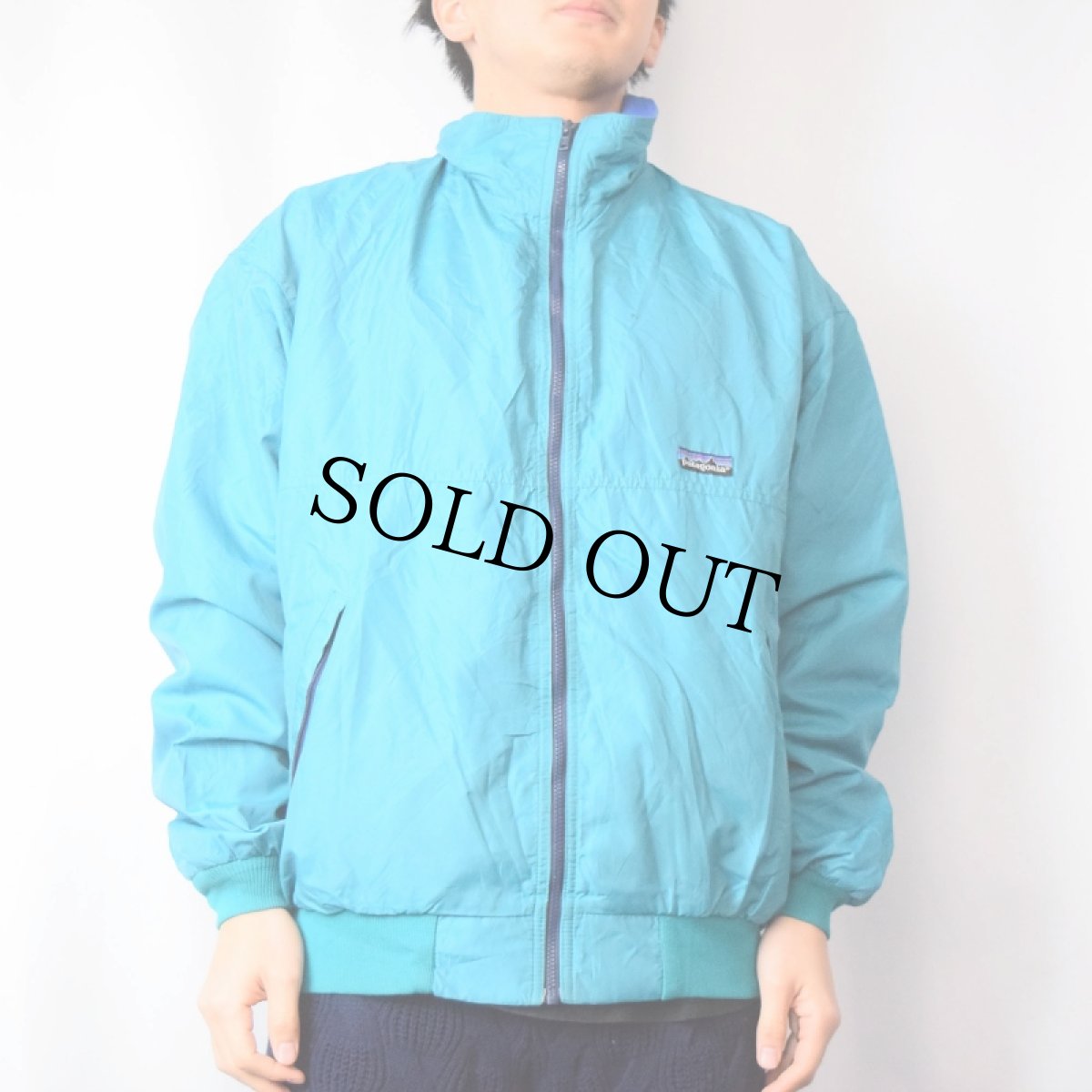 画像2: 90's Patagonia USA製 シェルドシンチラジャケット L (2)