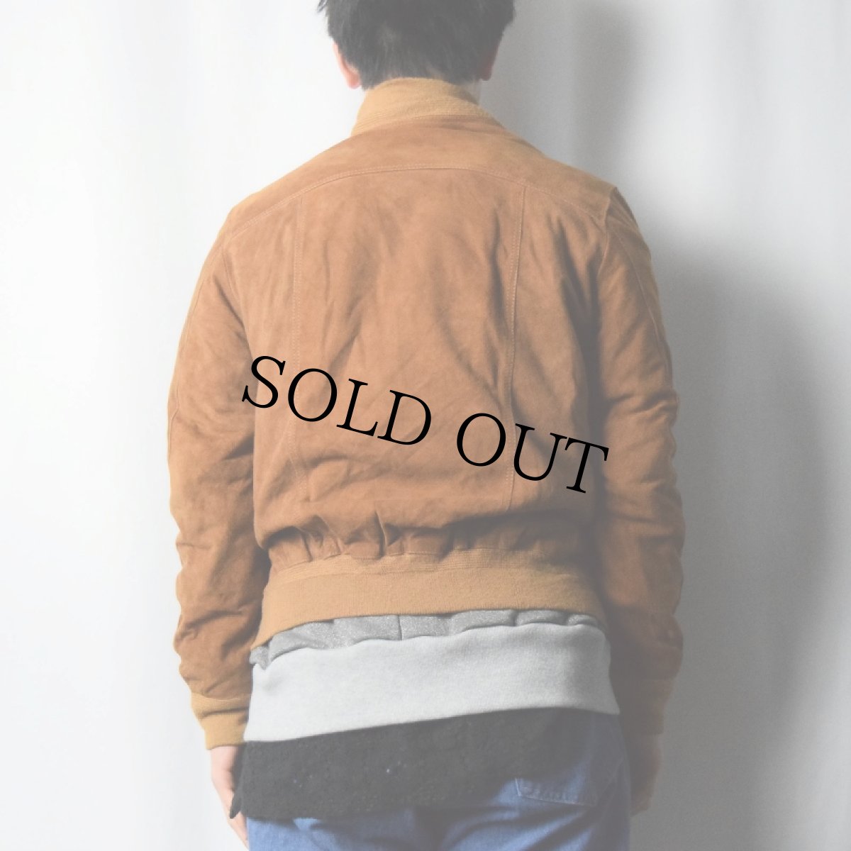 画像3: 〜80's EURO スエードレザージャケット SIZE48 (3)