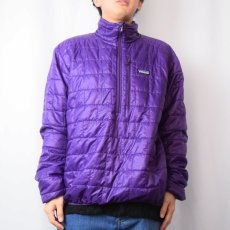 画像2: 2000's Patagonia ナノパフプルオーバー L (2)